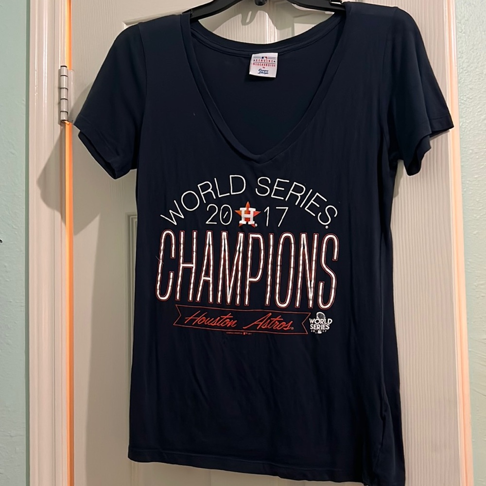 ASTROS world series v neck